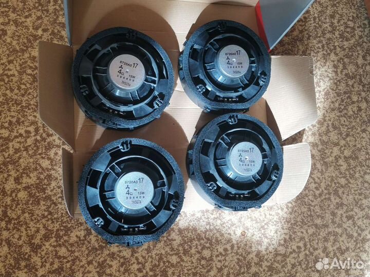 Колонки для lancer X 2007 года