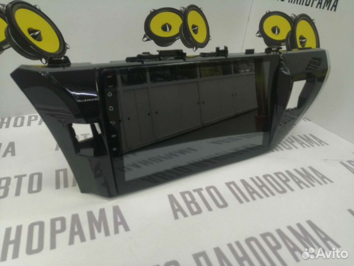 Магнитола на Toyota Corolla 160 на Андроиде 10