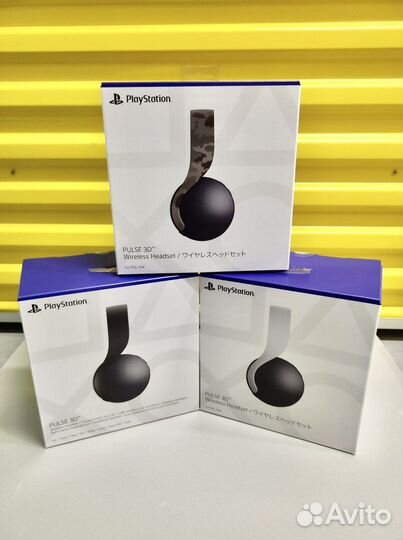 Наушники PS5 Sony Pulse 3D гарантия