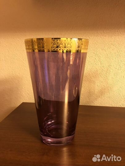 Ваза. Чехия. Ручная работа