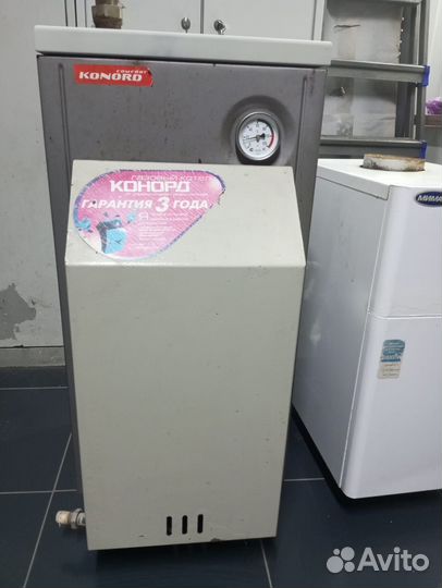 Газовый котел напольный бу