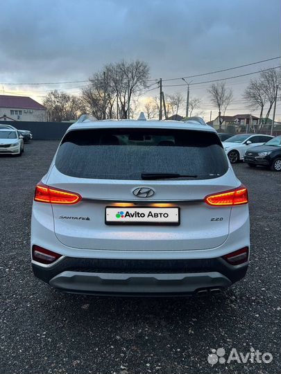 Hyundai Santa Fe 2.2 AT, 2019, 74 500 км