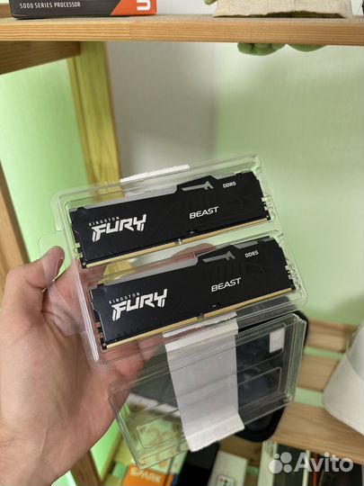 Озу ddr5 Kingston Fury RGB 16gb 5200Mhz