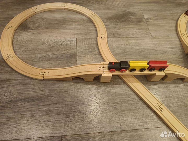 Деревянная железная дорога IKEA