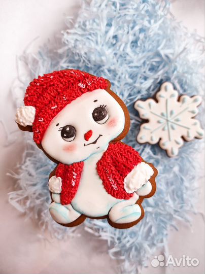 Пряники имбирные на новый год