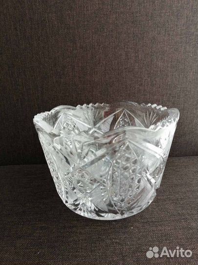 Хрустальные вазочки, салатницы, конфетницы, СССР