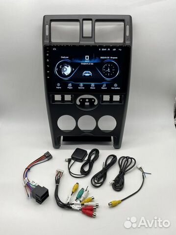 Приора магнитола + консоль 9 дюймов