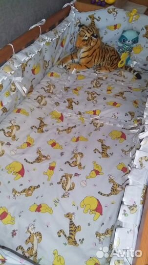 Кровать детская с пеленальный столиком