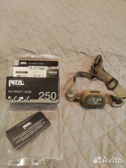 Налобный фонарь Petzl Tactikka + RGB