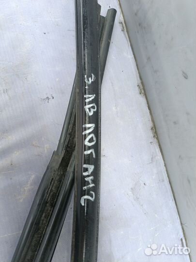 Уплотнитель рамки двери левой зад. Renault Logan 2