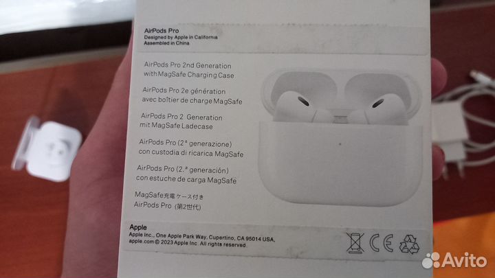 Безпровадные наушники apple airpods pro 2