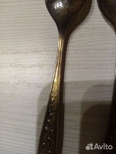 Чайные ложки мельхиор СССР