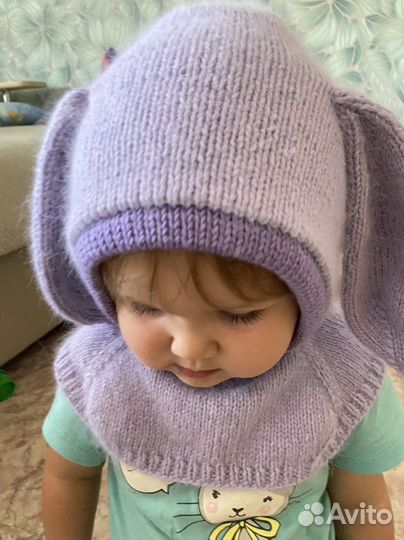 Шапка шлем детская