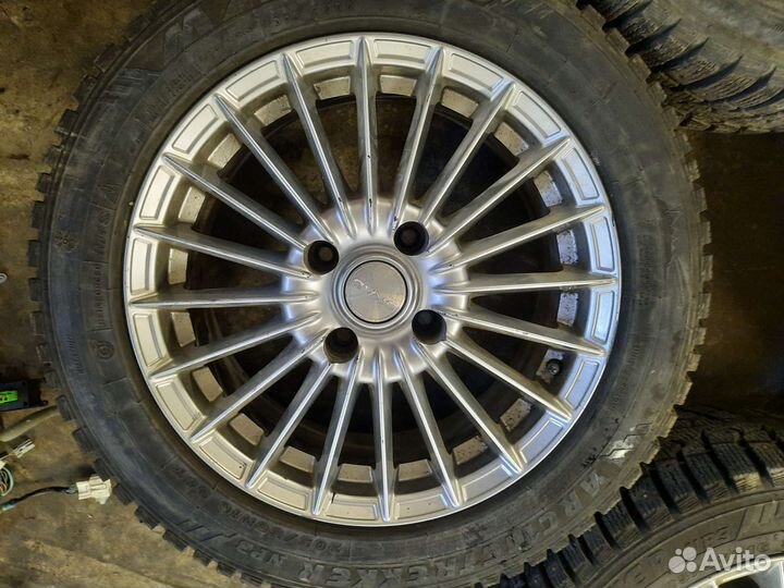 Диски литые r16 4114,3 skad