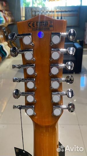 Акустическая гитара 12-струнная sqoe J20