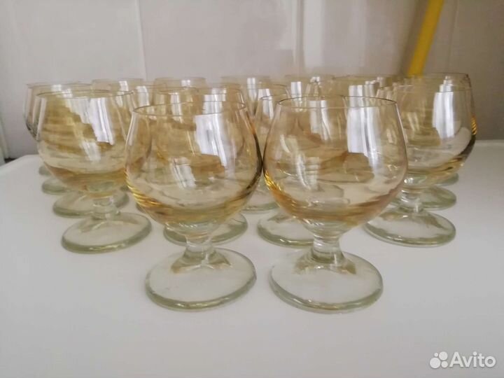 Рюмки на ножке новые