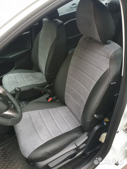 Авточехлы Автопилот Лада Веста, Алькантара