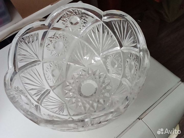 Хрустальная салатница