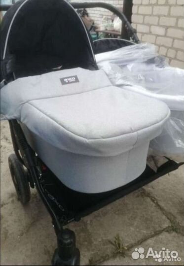 Коляска для двойни 2 в 1