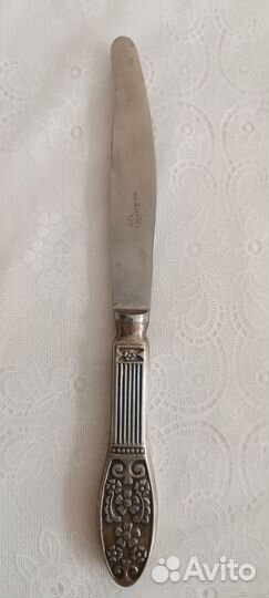 Набор столовых приборов мельхиор СССР