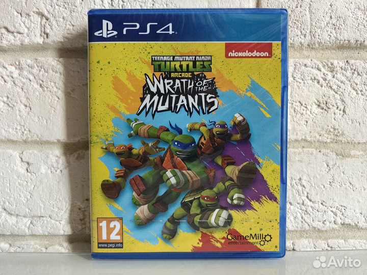 Tmnt Arcade: Wrath of the Mutants PS4 новый диск