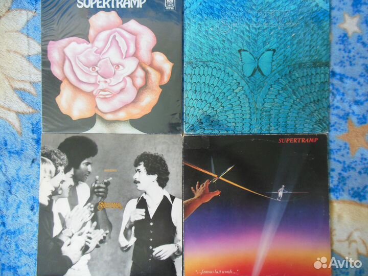 Santana \ Supertramp - по 2 альбома EX/EX