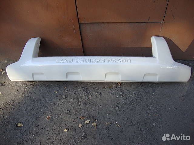 Накладка на бампер Toyota Land Cruiser 150