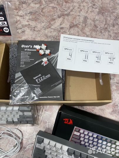 Механическая клавиатура redragon fizz k617 rgb