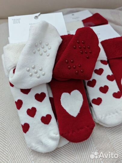 Носки махровые h&m от 0 до 25/27, новые