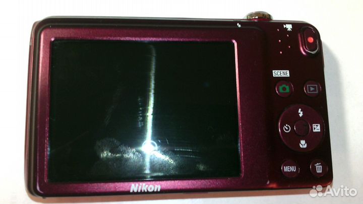 Фотоаппарат Nikon Coolpix S3500 на зап.части