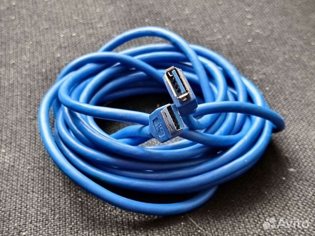 USB 3.0 кабель папа мама 5 метров