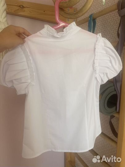 Блузка рубашка школьная новая Piccino Bellino 152