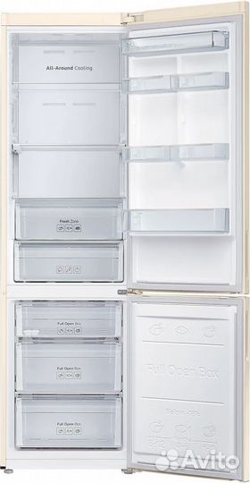 Холодильник Samsung RB37A5470EL/WT бежевый