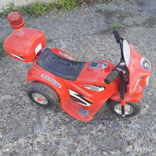 Детский мотоцикл на аккумуляторе бу