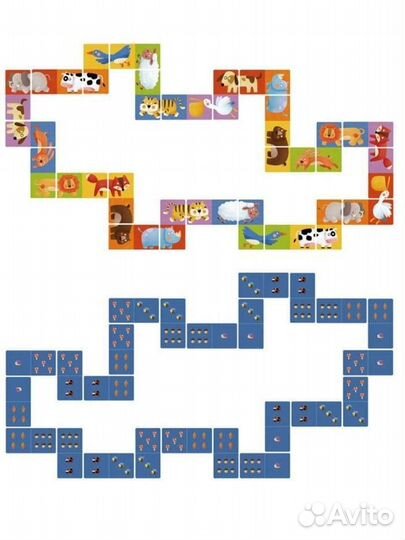 Домино детское