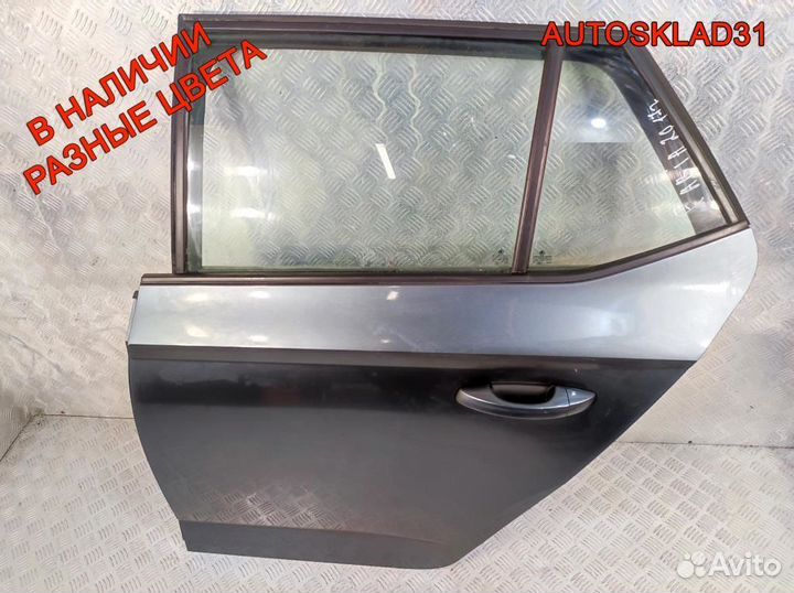 Дверь задняя левая Skoda Fabia 3 6V6833051
