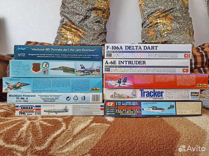 Сборные модели самолетов 1:72 обновления