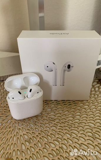 Наушники apple airpods 2