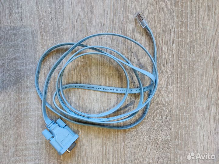 Консольный кабель Cisco RJ45-DB9