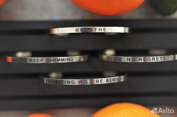 Украшения из нержавеющей стали с гравировкой