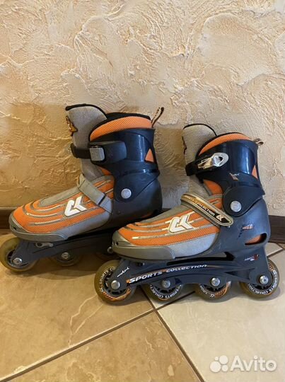 Роликовые коньки раздвижные