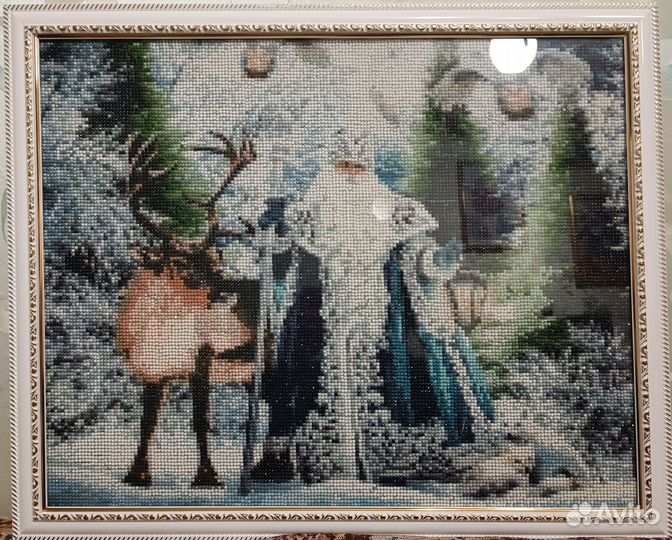 Картины вышитые бисером