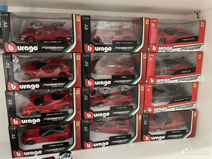 Bburago коллекция Ferrari