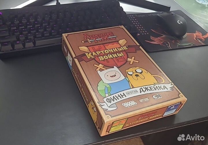 Карточные войны финн против джейка