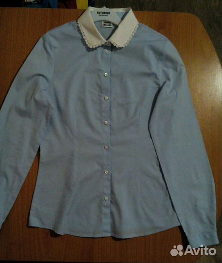 Школьная блузка д/девочки на рост 146-152 см