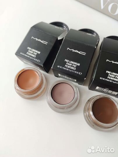 Кремовые тени MAC PRO longwear paint pots