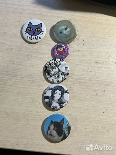 Значки аниме