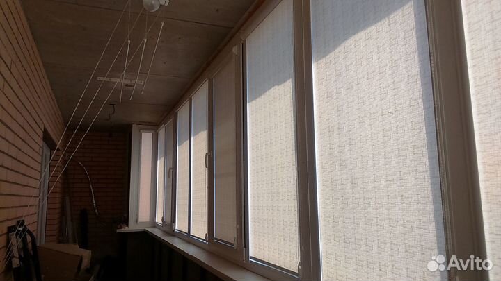 Рулонные шторы со сверлением