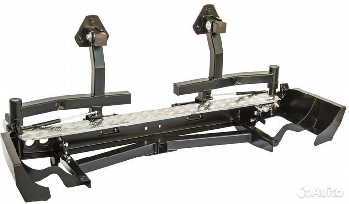 Бампер риф силовой задний Toyota Land Cruiser 80 с