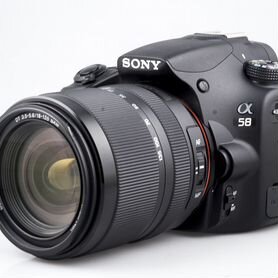 Sony a 58(18-135мм SAM+Фильтр) +Сумка+32гб+З/у+USB